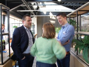 Afsluitend netwerkmoment in House of Manufacturing